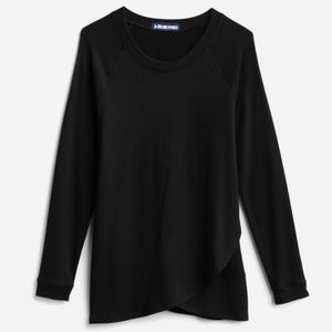 Maternity - Ink Love & Peace - Georgia Nursing Pullover NWT